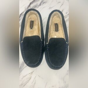 Lands' End Youth Navy Blue Slippers
